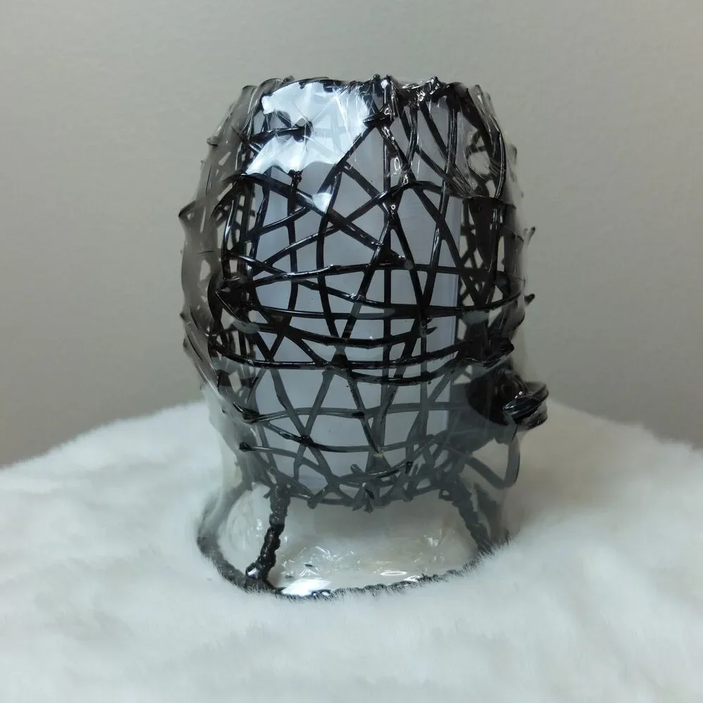 Handmade Wicker Rattan Table Lamp Night Light NWOT